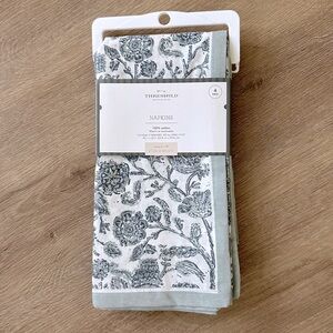 Threshold Block Print Napkins
